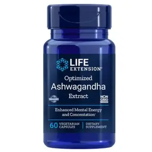 Life Extension Ashwagandha Extract 60 kapslí obraz