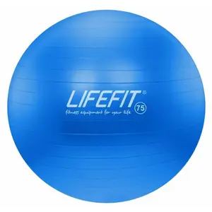 Lifefit Gymnastický míč ANTI-BURST 75 cm, modrý obraz