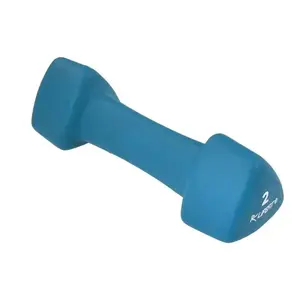 Lifefit Neoprenová činka Triangle 1 x 2.0 kg modrá obraz