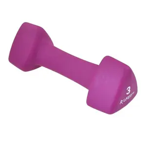 Lifefit Neoprenová činka Triangle 1 x 3.0 kg bordó obraz