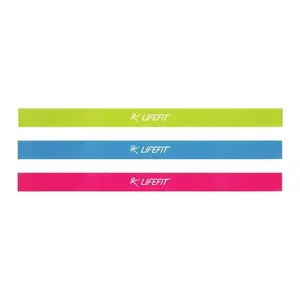 Lifefit Posilovací gumy Soft medium hard 3ks obraz
