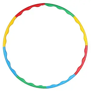 LiveUp Kruh hula hoop rozkládací 8 částí POUZE 90 cm (VÝPRODEJ) obraz