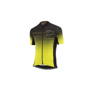 Löffler FZ SHADOW 2022 žlutočerný pánský cyklistický dres - S - žlutá obraz