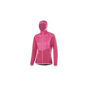 Löffler HOODED HYBRID IZZY PL ACTIVE 2022 růžová dámská bunda - 40/L - růžová obraz