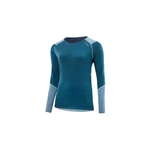 Löffler L/S TRANSTEX MERINO 2022 modré dámské funkční triko - 42/XL - tmavě modrá obraz