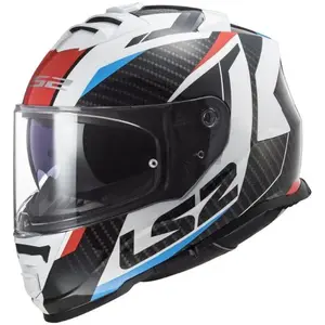 LS2 Integrální přilba xFF800 Storm II Racer bílo-černo-červeno-modrá - S - 55-56 cm obraz