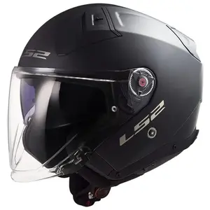 LS2 Otevřená helma OF603 Infinity II Solid černá matná - 2XL 63-64 cm obraz