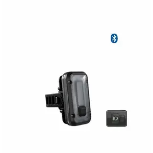 Lupine Rotlicht Pro BT černé Bluetooth 120 lm cyklistické zadní světlo obraz