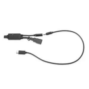 Lupine USB Two černý adaptér pro baterie s rozbočením na USB-C obraz