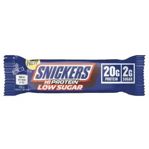 Mars Snickers Low Sugar High Protein Bar 57g - Bílá čokoláda obraz