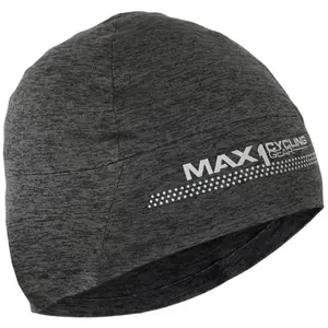 Max1 čepice pod přilbu tmavě šedá žíhaná jaro/podzim L obraz