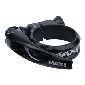 Max1 sedlová objímka Race 31, 8 mm rychloupínací černá obraz