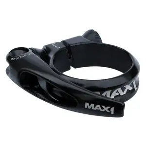 Max1 sedlová objímka Race 34, 9 mm rychloupínací černá obraz