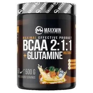 MaxxWin BCAA + Glutamine 500g - Ananas obraz