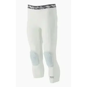McDavid 20260 Hex Tight With Knee Pads 3/4 White - S - bílá obraz