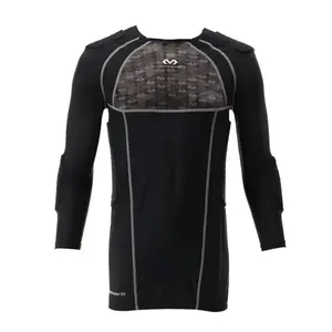McDavid 7736 Hex Goal Keeper Shirt Extreme 2.0 Black/Mtek - S - černá/šedá obraz