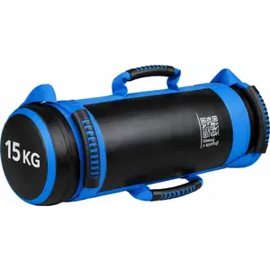 Merc sport Power Bag 15 kg – černo-modrý obraz
