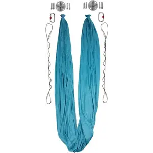 Merc sport Yoga Hammock – síť na jógu modrá obraz