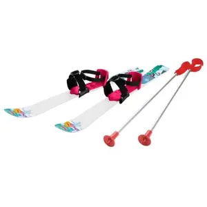 Merco Baby Ski 90 dětské mini lyže bílá-fialová - 1 ks obraz