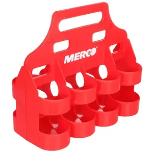 Merco Bottle Carrier 8 plastový nosič lahví červená - 1 ks obraz