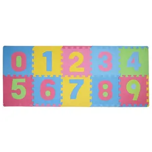 Merco Čísla 3 barevné pěnové puzzle obraz