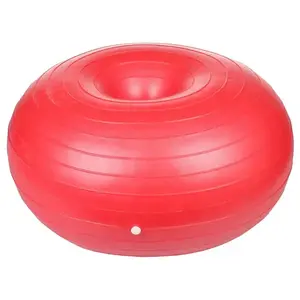 Merco Donut 50 gymnastický míč červená - 1 ks obraz
