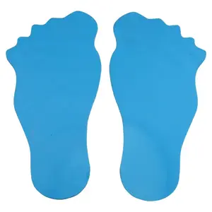 Merco Feet značka na podlahu modrá - 1 pár obraz