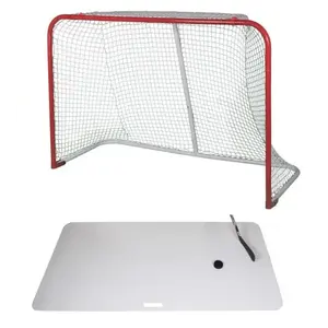 Merco Goal hokejová branka + Merco Shooting Pad 100x200cm obraz