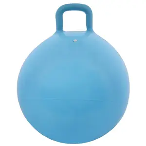 Merco Handle Hom Jump 55 skákací gymnastický míč modrá - 1 ks obraz