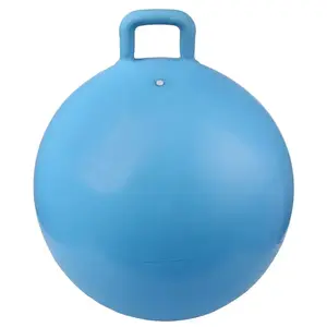 Merco Handle Hom Jump 65 skákací gymnastický míč modrá - 1 ks obraz