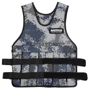 Merco Hercules 15 kg zátěžová vesta - modrá obraz