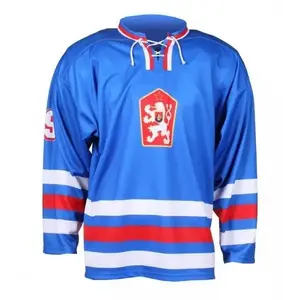 Merco hokejový dres ČSSR 1976 replika - XS, potisk FRANTÍK č. 94 POUZE XS - modrá (VÝPRODEJ) obraz