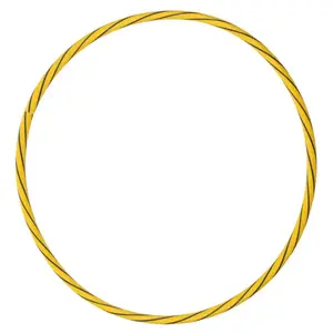 Merco Hula Hoop Aero 60 žluto-černá gymnastická obruč - 1 ks obraz