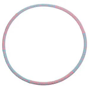 Merco Hula Hoop Foam růžová gymnastická obruč obraz