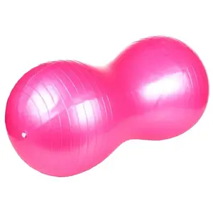 Merco Peanut Ball 45 gymnastický míč růžová - 1 ks obraz