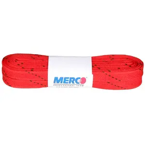 Merco PHW-10 tkaničky do bruslí voskované červená - 180 cm obraz