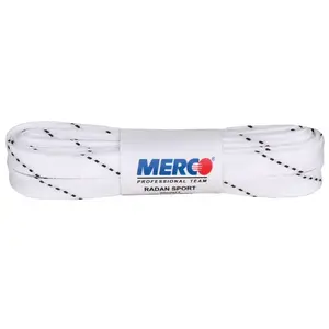 Merco PHW-12 tkaničky do bruslí voskované bílá - 240 cm obraz