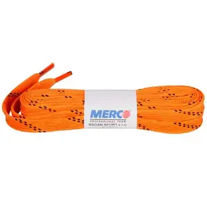 Merco PHW-12 tkaničky do bruslí voskované oranžová - 270 cm obraz