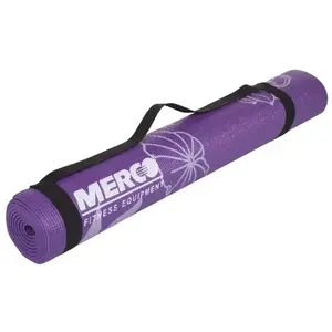 Merco Print PVC 4 Mat podložka na cvičení fialová obraz