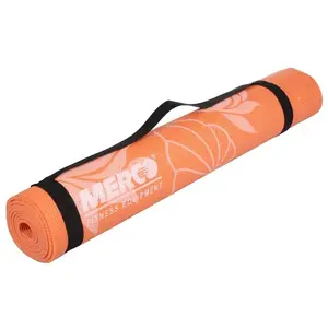 Merco Print PVC 4 Mat podložka na cvičení oranžová obraz