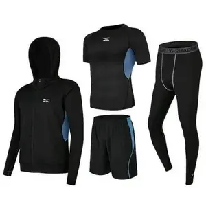 Merco Runner 4M fitness set modrá POUZE S (VÝPRODEJ) obraz