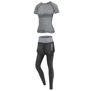 Merco Runner Long 2W fitness set šedá - S obraz