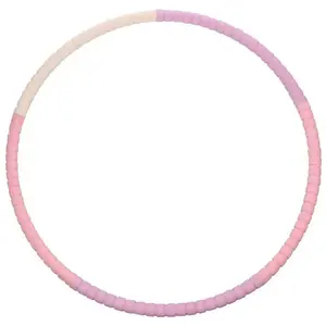 Merco Soft Hula Hoop 77 gymnastická obruč růžová - 1 ks obraz