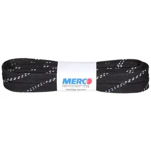 Merco PHW-10 tkaničky do bruslí voskované černá - 180 cm obraz