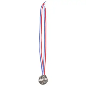 Merco Winner Silver dětská medaile se stuhou - 1 ks obraz
