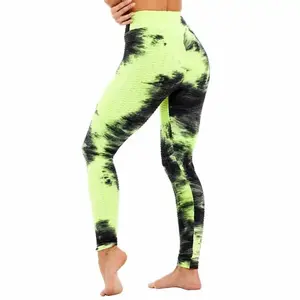 Merco Yoga Color sportovní legíny žlutá - S obraz