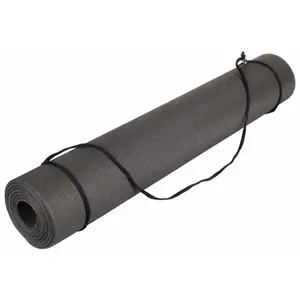 Merco Yoga EVA 4 Mat podložka na cvičení černá obraz