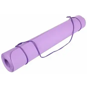 Merco Yoga EVA 4 Mat podložka na cvičení fialová obraz