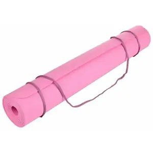 Merco Yoga EVA 4 Mat podložka na cvičení růžová obraz