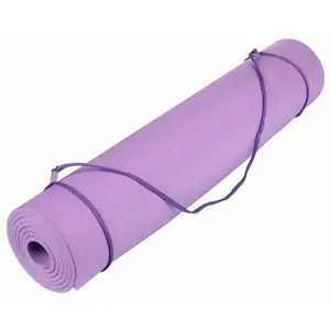 Merco Yoga EVA 6 Mat podložka na cvičení fialová obraz